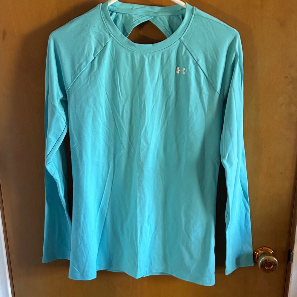 Under Armour Turquoise Long Sleeve Shirt